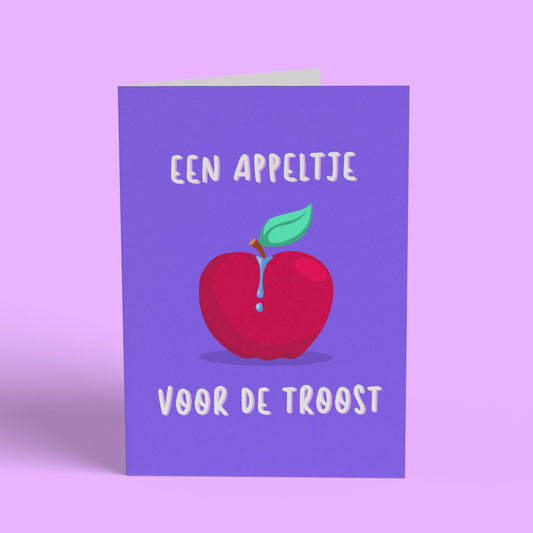 Appeltje Voor De Troost Kaart Card Cherries on Top Foundation