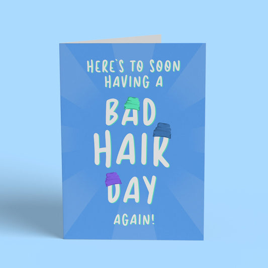 Bad Hair Day Card Card Cherries on Top Foundation