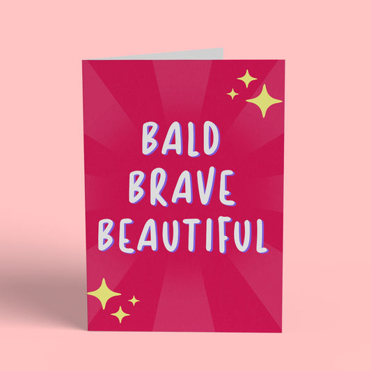 Bald Brave Beautiful Card Card Cherries on Top Foundation
