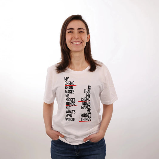 Chemo Brain T-Shirt Shirt Cherries on Top Foundation