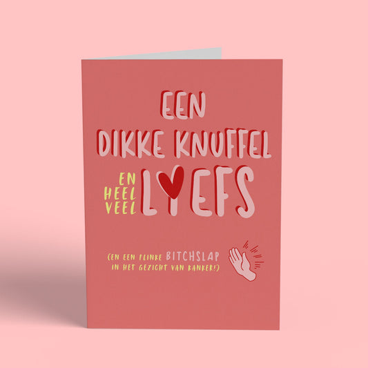 Een Dikke Kuffel Kaart Card Cherries on Top Foundation