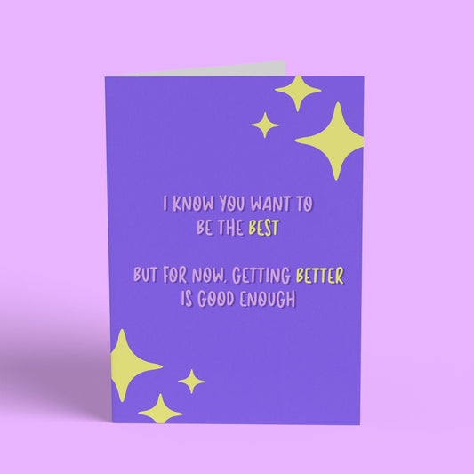 Getting Better Card Card Cherries on Top Foundation