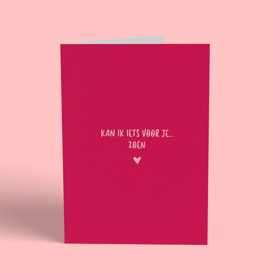 Iets Voor Je Zoen Kaart Card Cherries on Top Foundation