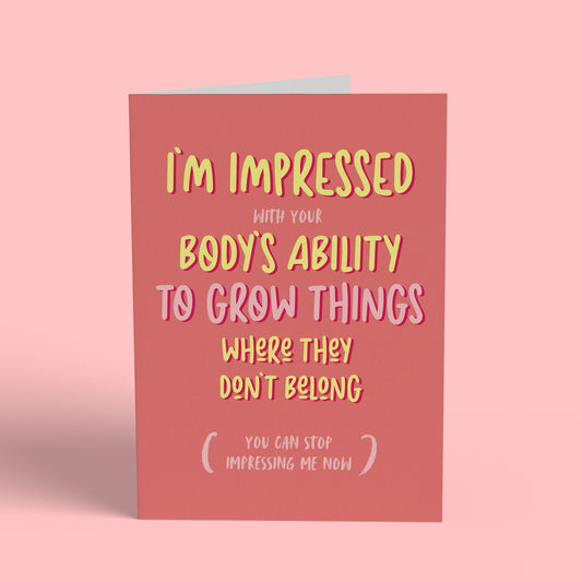 I'm Impressed Card Card Cherries on Top Foundation