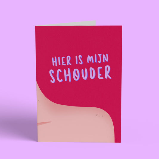 Mijn Schouder Kaart Card Cherries on Top Foundation
