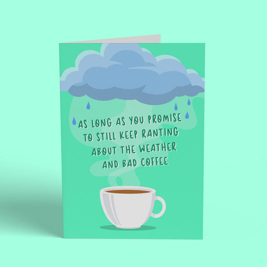 Ranting About Bad Weather Card Card Cherries on Top Foundation