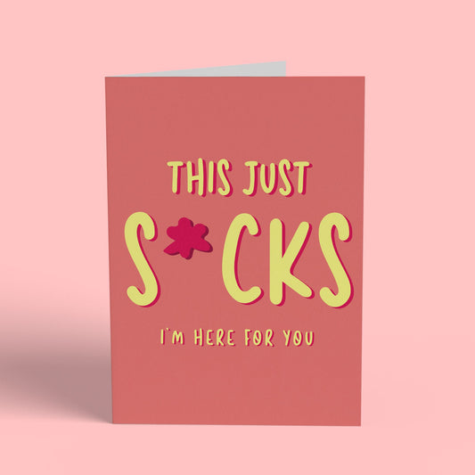 This Just Sucks Card Card Cherries on Top Foundation