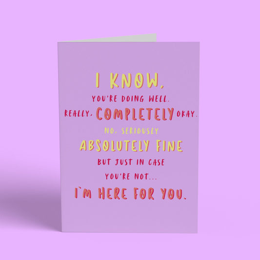 Totally Fine Card Card Cherries on Top Foundation