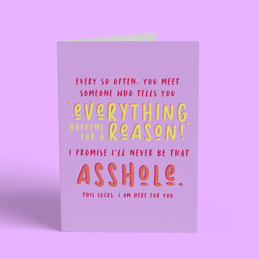 Everything For A Reason Card Card Cherries on Top Foundation