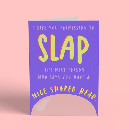 Permission To Slap Card Card Cherries on Top Foundation