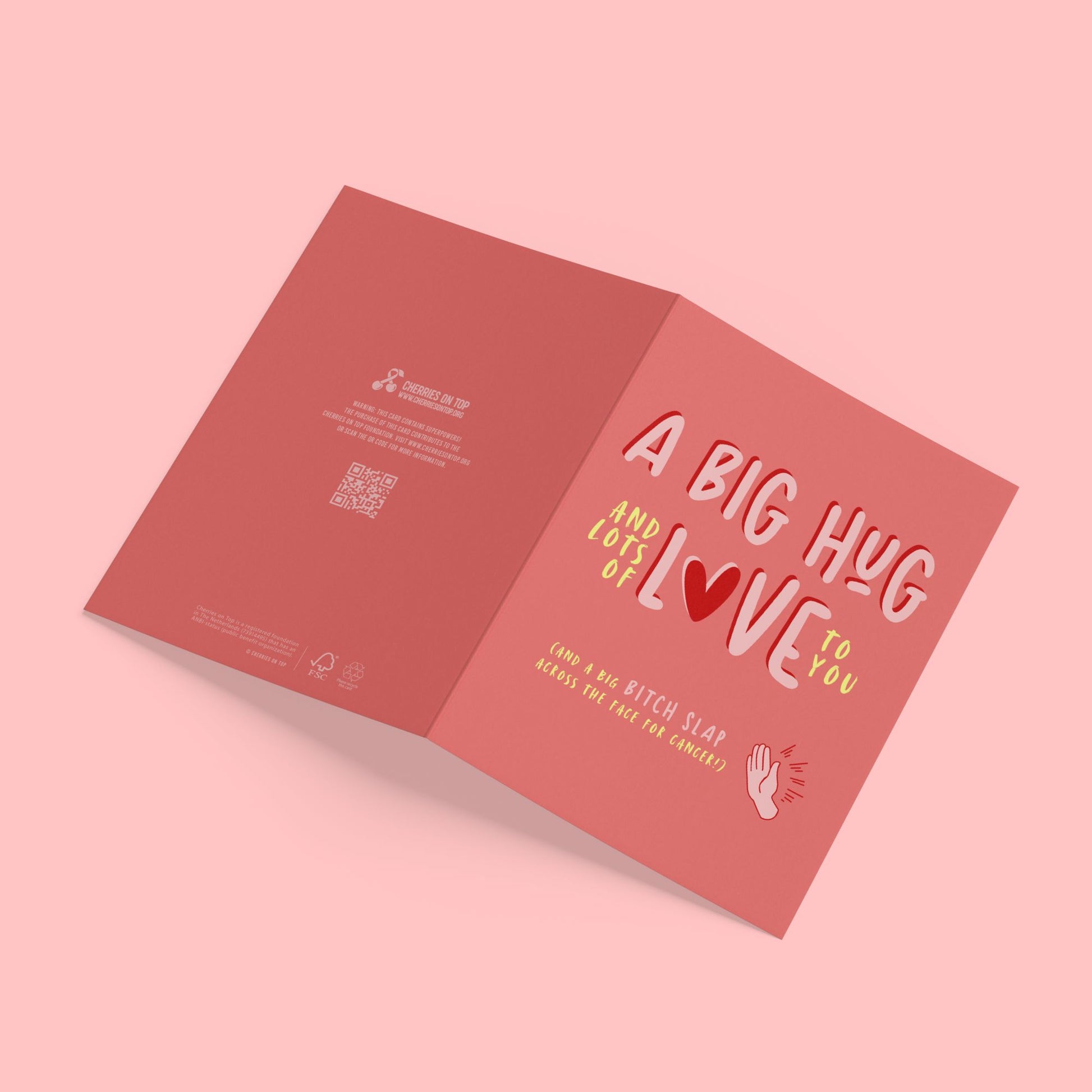 A Big Hug Card Card Cherries on Top Foundation 