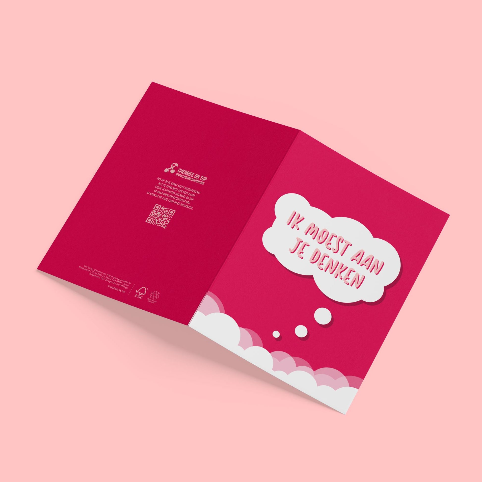 Aan Je Denken Kaart Card Cherries on Top Foundation 