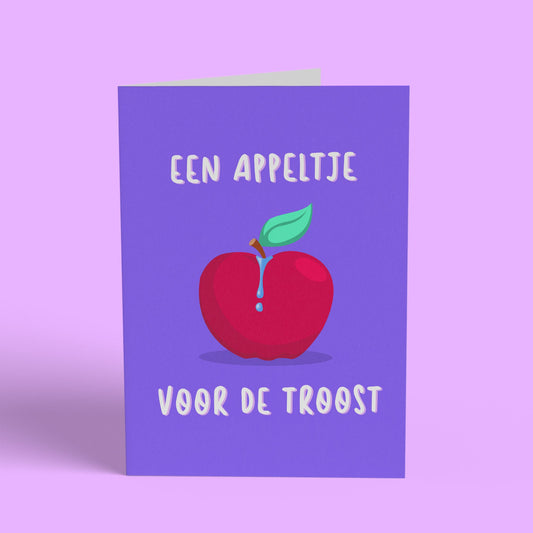 Appeltje Voor De Troost Kaart Card Cherries on Top Foundation 