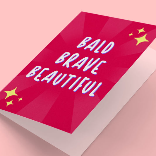 Bald Brave Beautiful Card Card Cherries on Top Foundation 
