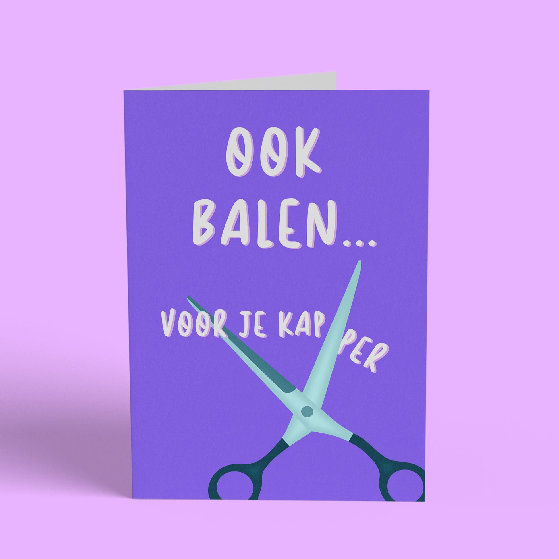 Balen Voor Je Kapper Kaart Card Cherries on Top Foundation 