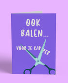 Balen Voor Je Kapper Kaart Card Cherries on Top Foundation 