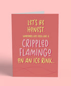Crippled Flamingo Card Card Cherries on Top Foundation 