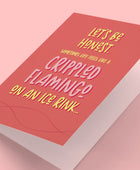 Crippled Flamingo Card Card Cherries on Top Foundation 