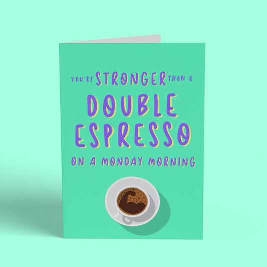 Double Espresso Card Card Cherries on Top Foundation 