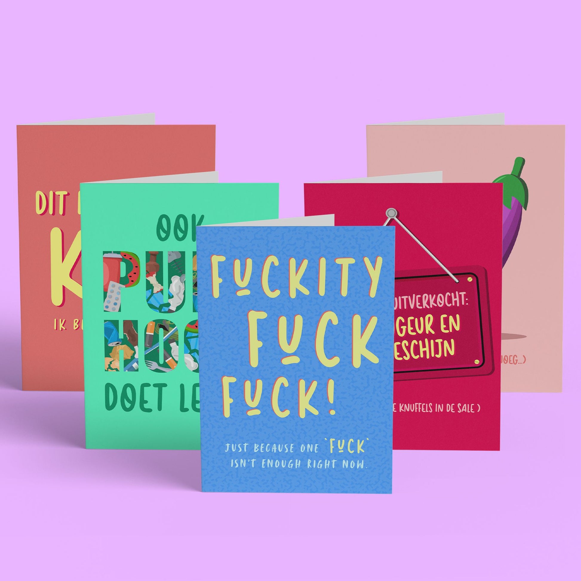 Kaartset 4+1: Eerlijk & Krachtig Kaartset Cherries on Top Foundation 