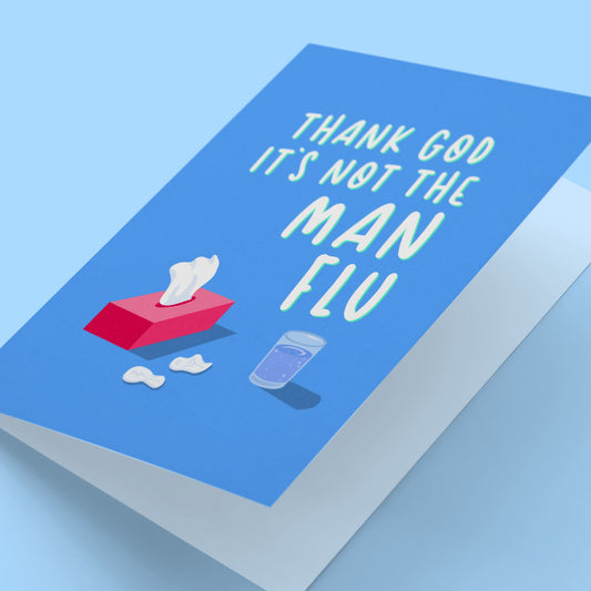 Man Flu Card Card Cherries on Top Foundation 
