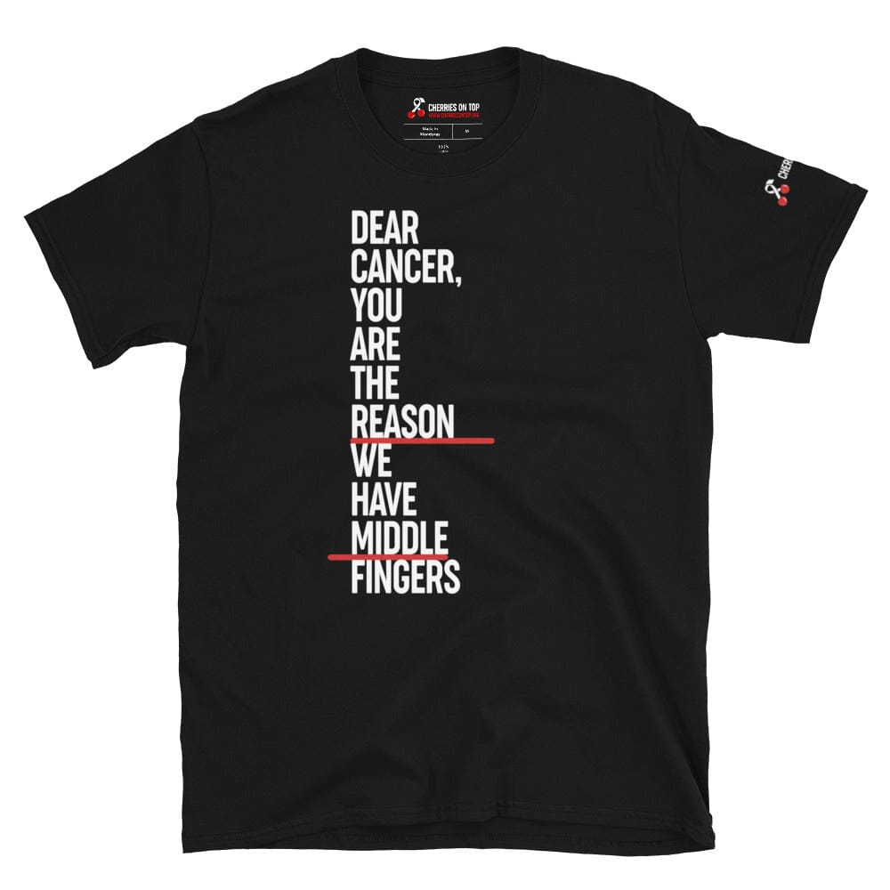 Middle Fingers T-Shirt Shirt Cherries on Top Foundation 