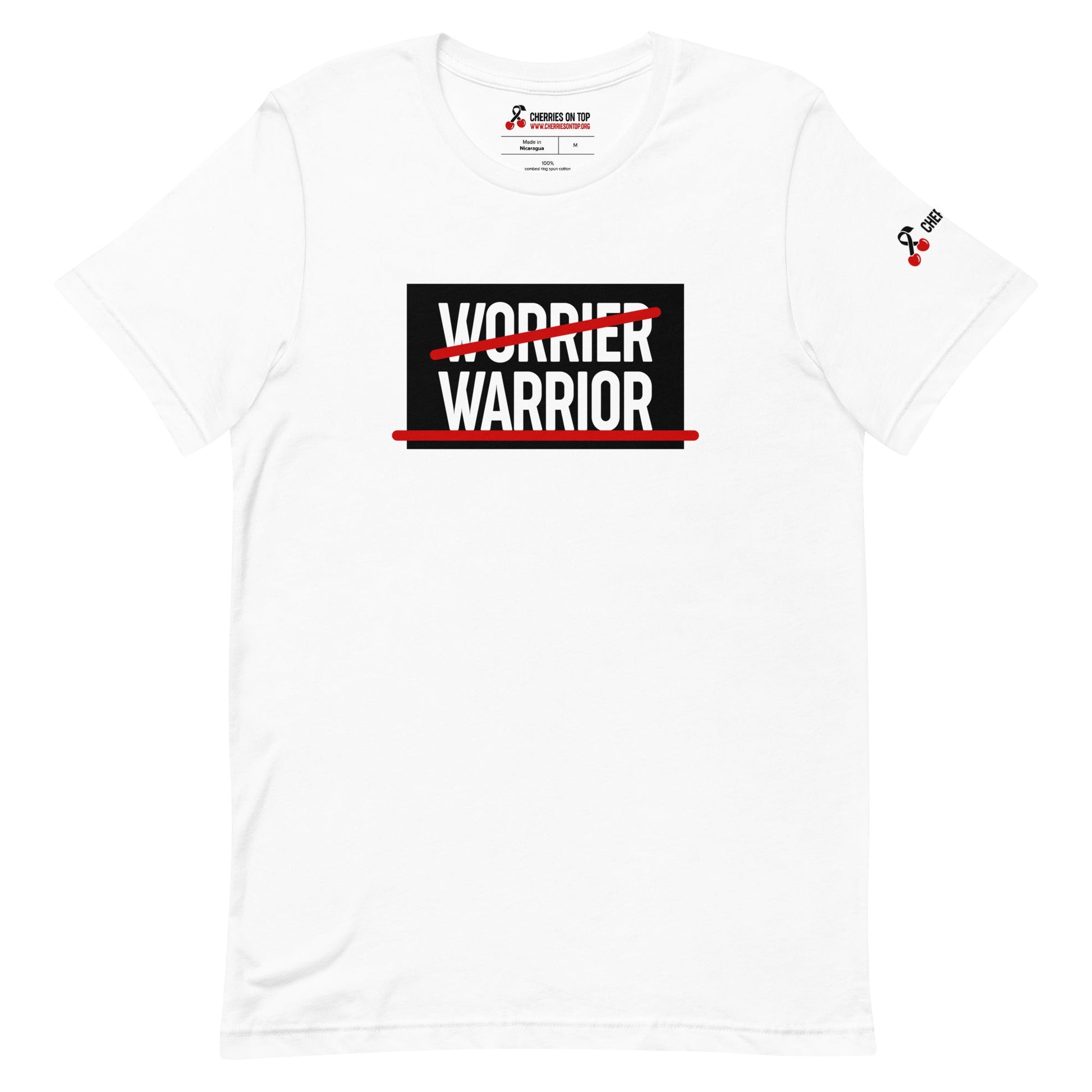 Warrior T-Shirt Products Cherries On Top Foundation White XS 